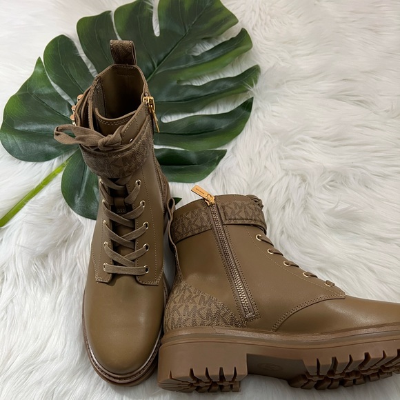 Michael Kors Parker Leather Combat Boot ✨brand new✨ - Picture 5 of 5